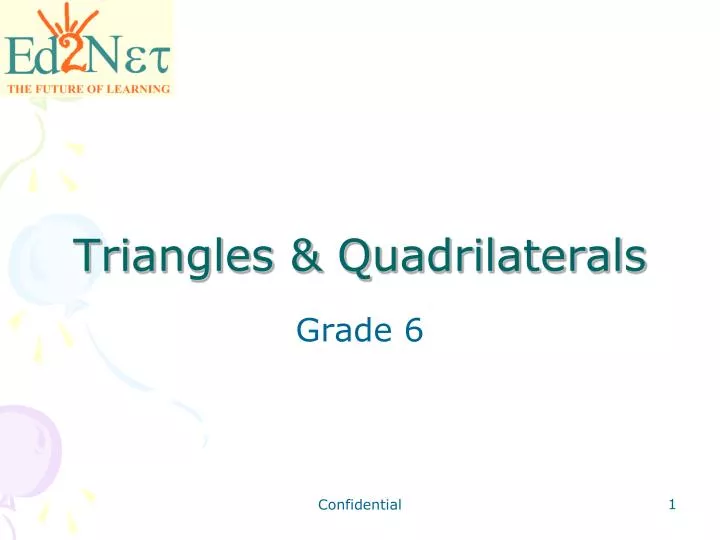 triangles quadrilaterals