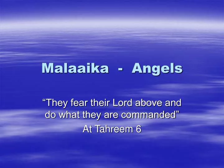 malaaika angels