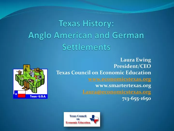 texas history anglo american and german settlements
