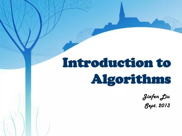 introduction to algorithms
