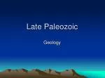 Late Paleozoic - slide 1