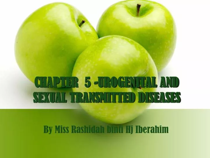 chapter 5 urogenital and sexual transmitted diseases