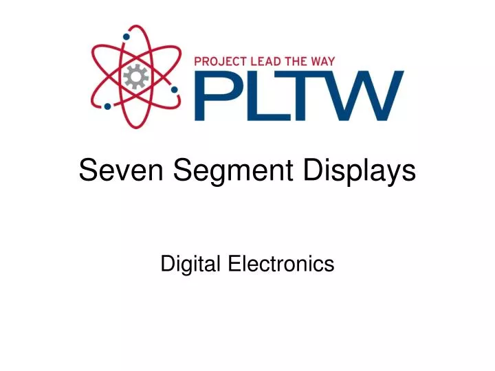 seven segment displays