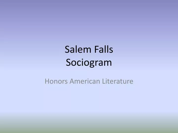 salem falls sociogram