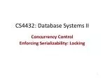 CS4432: Database Systems II - slide 1
