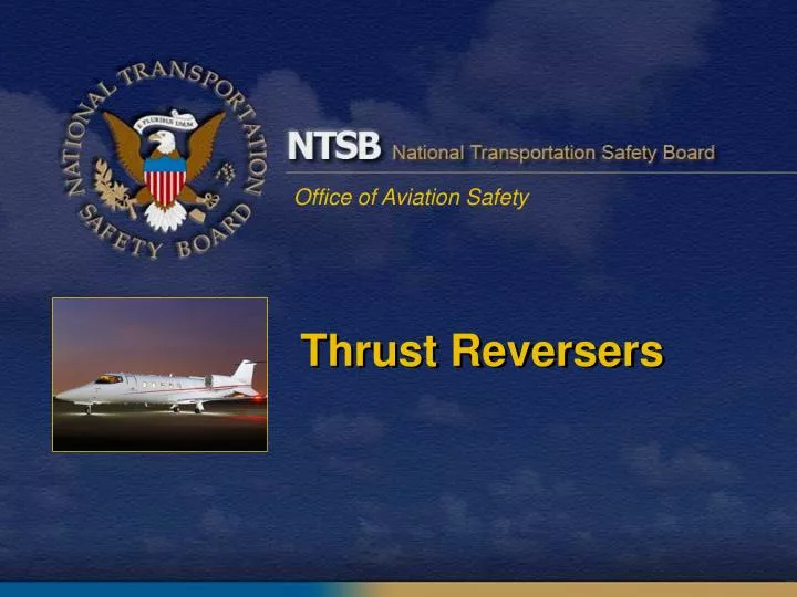 thrust reversers