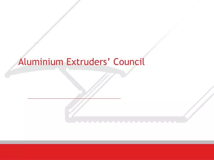 aluminium extruders council