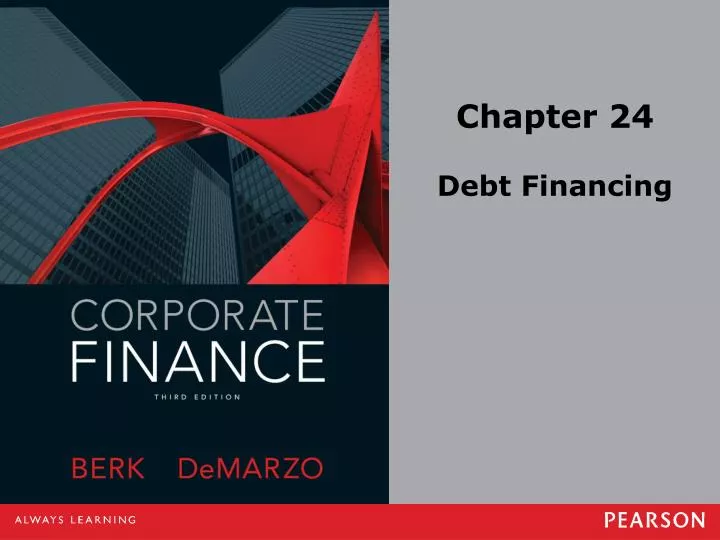 chapter 24 debt financing
