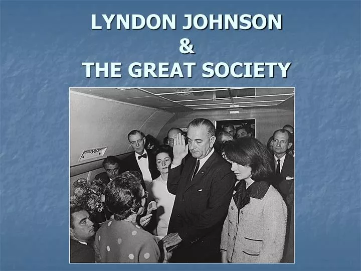 lyndon johnson the great society