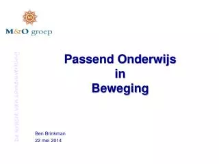 passend onderwijs in beweging