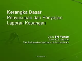 PPT - PENYUSUNAN LAPORAN DAN PERTANGGUNGJAWABAN KEUANGAN PowerPoint ...