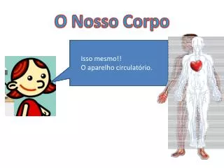 o nosso corpo