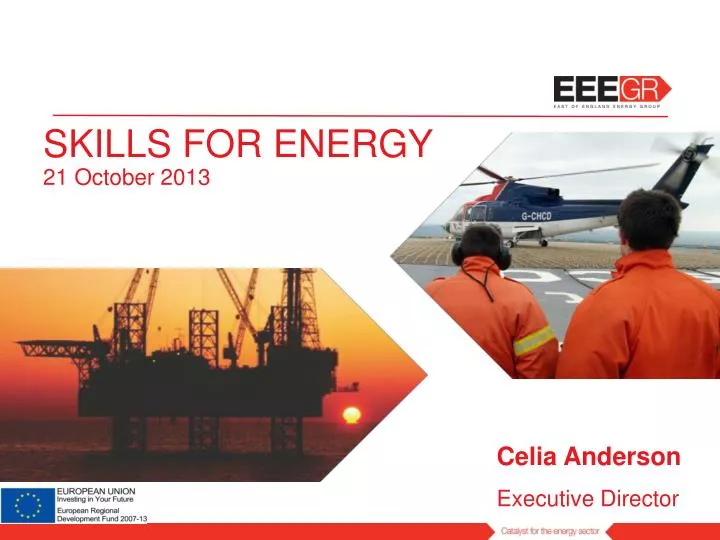 skills for energy 21 october 2013
