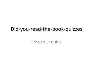 Did-you-read-the-book-quizzes