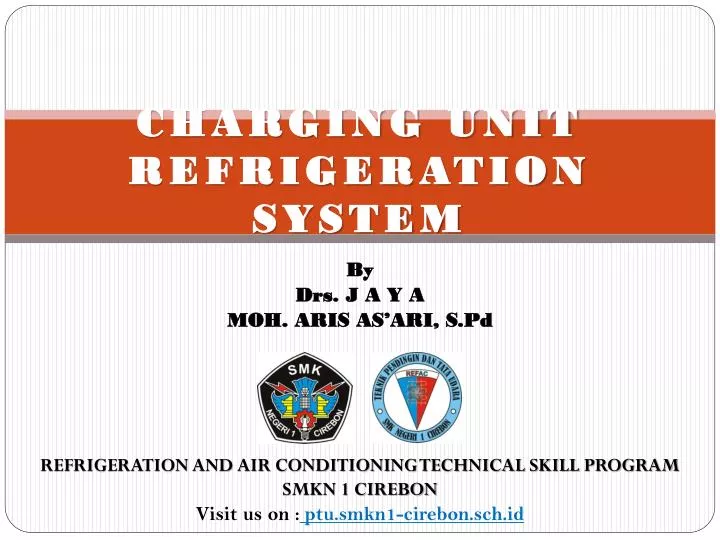 charging unit refrigeration system