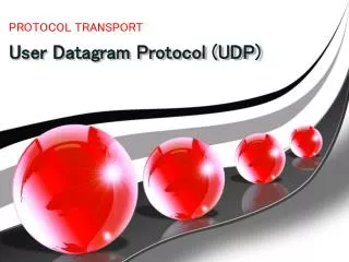user datagram protocol udp