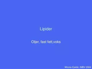 lipider