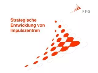 strategische entwicklung von impulszentren