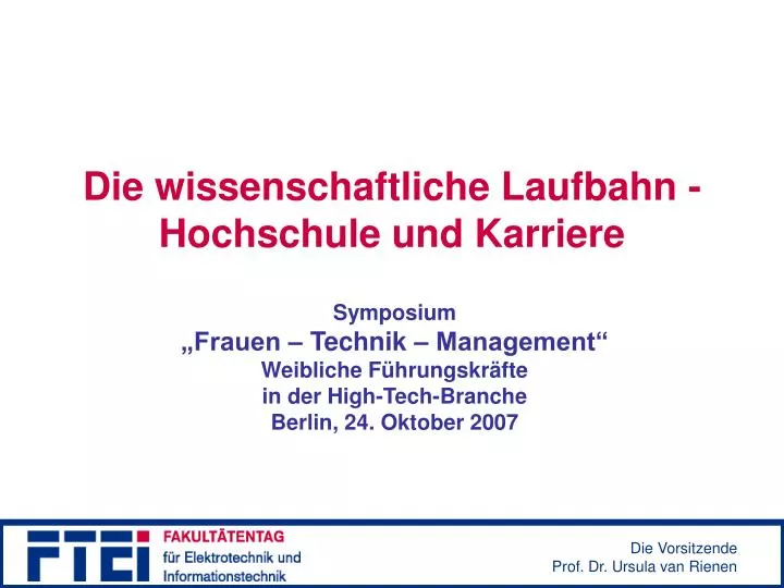 die wissenschaftliche laufbahn hochschule und karriere