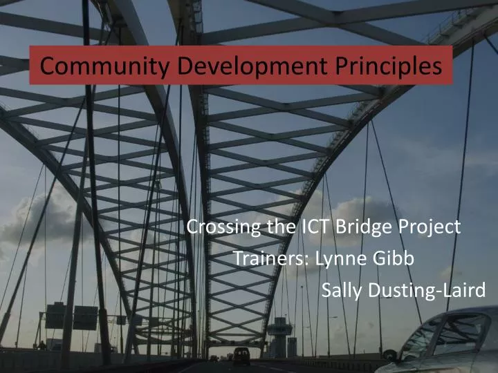 community development principles