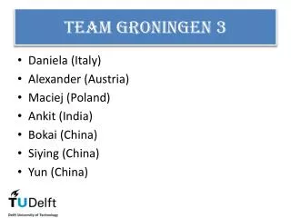 Team Groningen 3