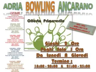 offerta primaverile