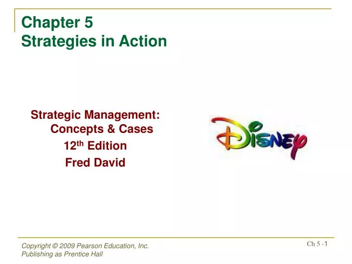 chapter 5 strategies in action