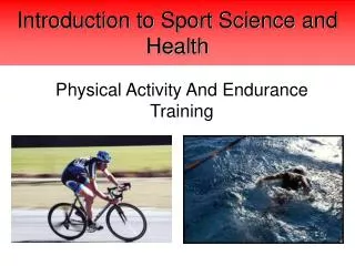 introduction to sport science and health