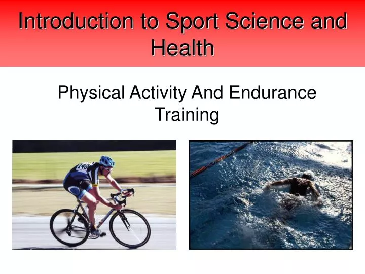 introduction to sport science and health