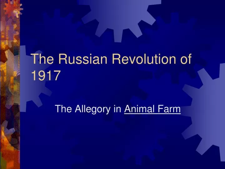 the russian revolution of 1917