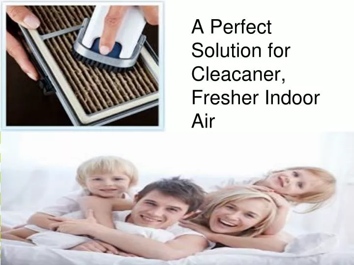 a perfect solution for cleacaner fresher indoor air
