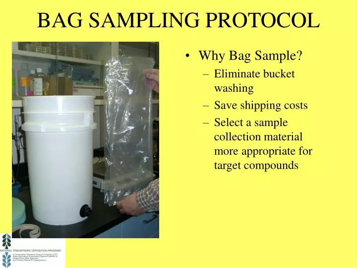 bag sampling protocol