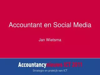 accountant en social media