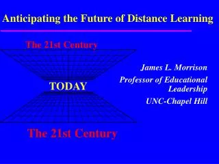 Anticipating the Future of Distance Learning