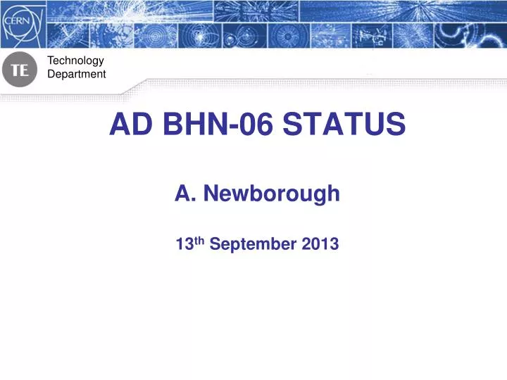 ad bhn 06 status a newborough 13 th september 2013