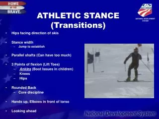 ATHLETIC STANCE (Transitions)