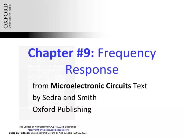 chapter 9 frequency response