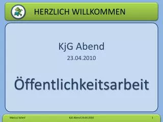 herzlich willkommen