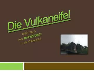 die vulkaneifel