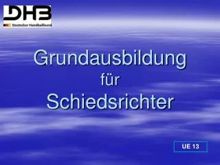 grundausbildung f r schiedsrichter
