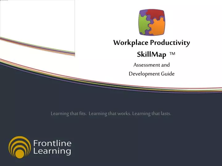 workplace productivity skillmap a ssessment and development g uide