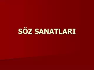 s z sanatlari