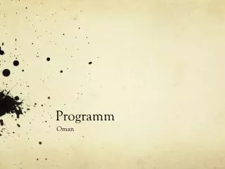 programm