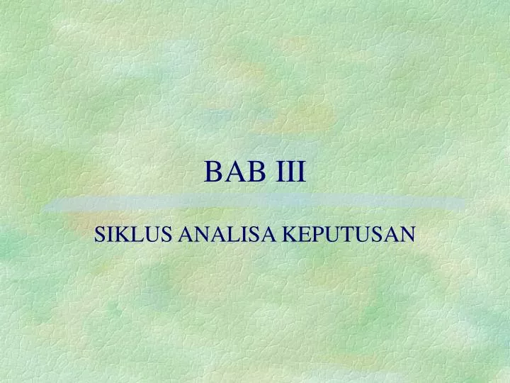 bab iii