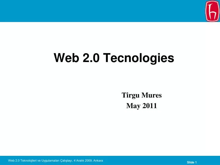 web 2 0 tecnologies