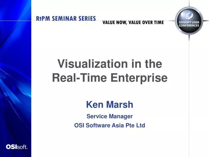 visualization in the real time enterprise