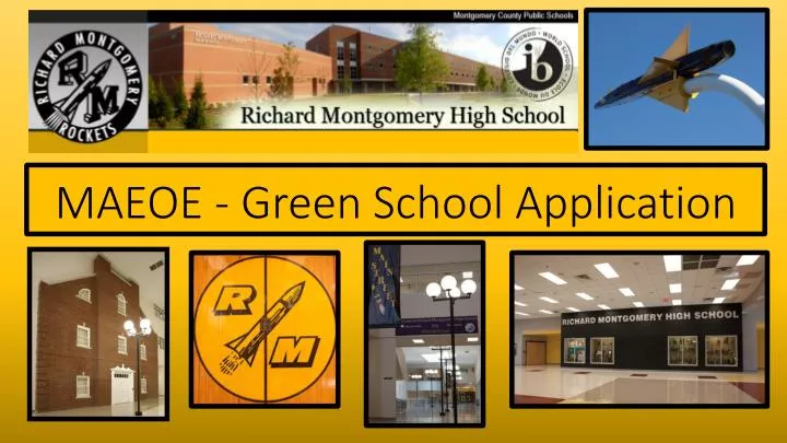 maeoe green school application