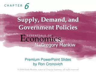 Supply, Demand, and Government Policies