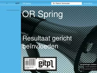 or spring
