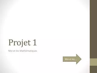 projet 1